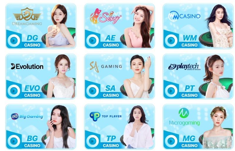 Hệ thống Livestream Casino trực tuyến chuyên nghiệp, chất lượng cao